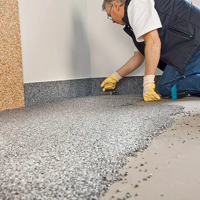 Probau Steinchenteppich Marmorkiesel, 2-4 mm - Nebelgrau, 20 kg