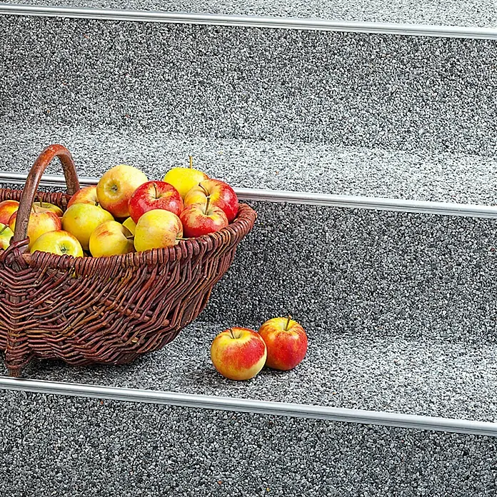 Probau Steinchenteppich Marmorkiesel, 2-4 mm - Grau, 20 kg