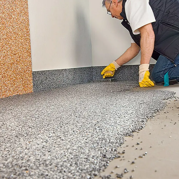 Probau Steinchenteppich Marmorkiesel, 2-4 mm - Grau, 20 kg