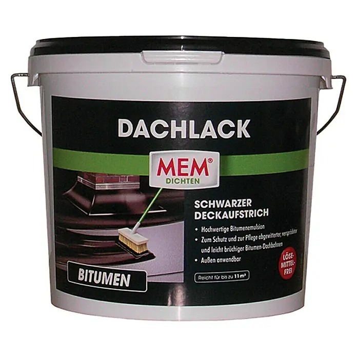 MEM Dachlack - 5 l - Vorderansicht