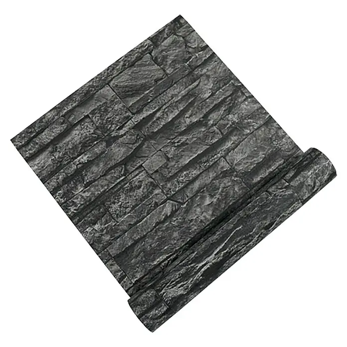 AS Creation Vliestapete Murano - Anthrazit, Steinoptik, 10,05 x 0,53 m