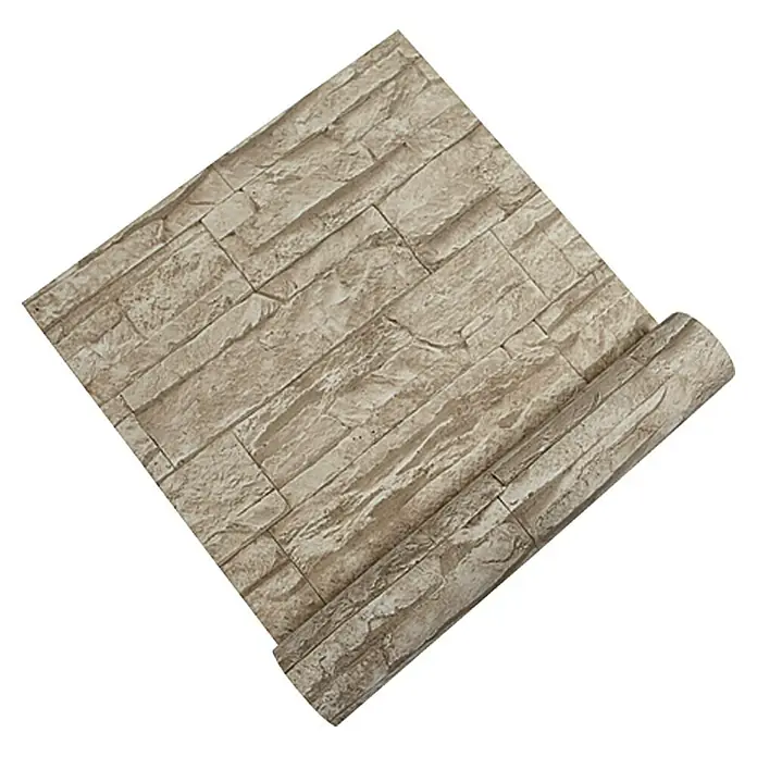 AS Creation Vliestapete Elements Murano - Beige/Creme, Steinoptik, L x B: 10,05 x 0,53 m