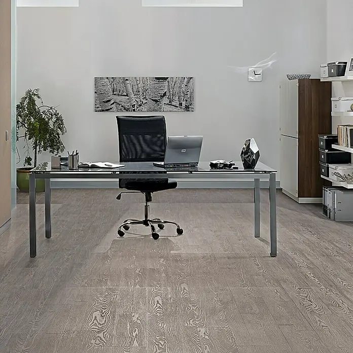 b!design Uzorak Clic Aspen Silbereiche - 190 x 200 x 3 mm, Rustikalni pod