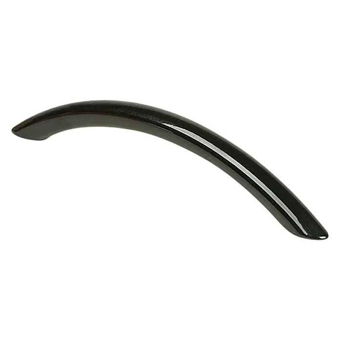 Möbelgriff - Typ Möbelgriff: Bügel, Sonstige, Schwarz, Länge: 150 mm - Vorderansicht