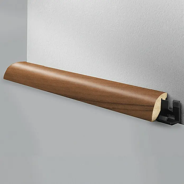 LOGOCLIC Viertelstab Noce Como - 2,6 m x 23 mm x 29 mm, Viertelrund - Stimmungsaufnahme
