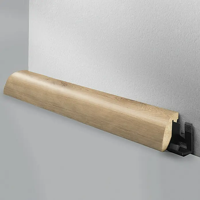 LOGOCLIC Viertelstab Eiche - 2,6 m x 23 mm x 29 mm, Viertelrund - Stimmungsaufnahme