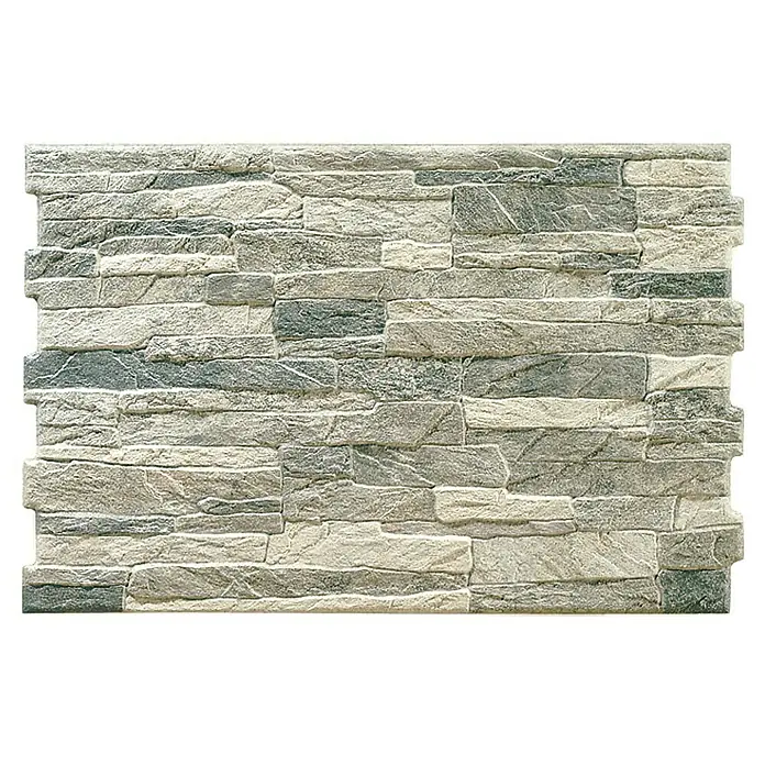 Pločice od ukrasnog kamena Aitana - 33,5 x 50 cm, Sive boje, Izgled kamena