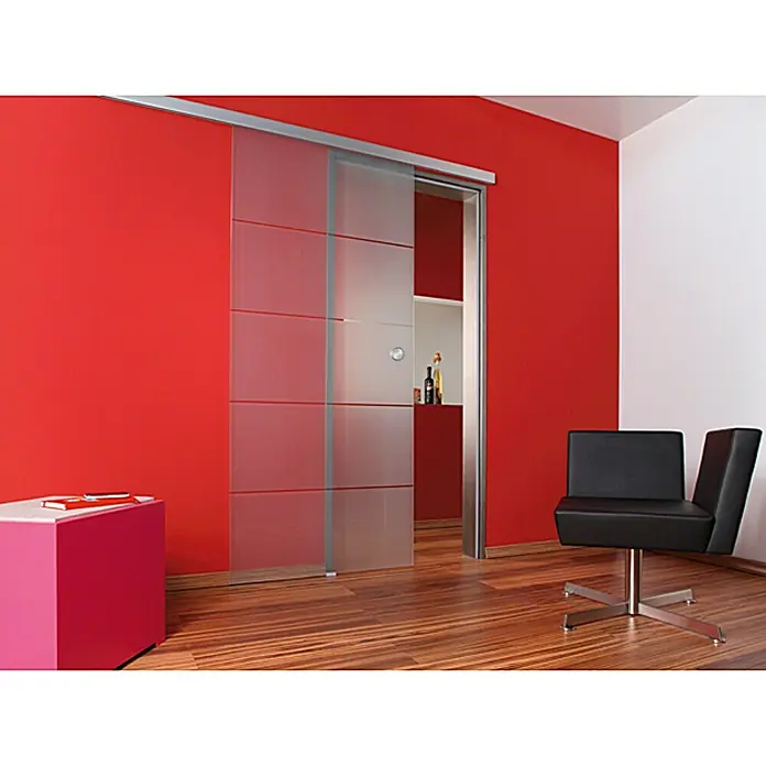 Diamond Doors Tolóajtó komplett készlet - Edzett biztonsági üveg (ESG)