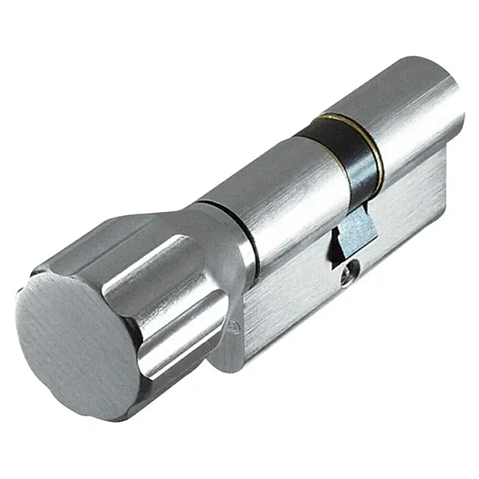 Abus Profilzylinder KD6X - Baulänge innen: 30 mm, Baulänge außen: 30 mm, Anzahl Schlüssel: 5 Stk. - Vorderansicht