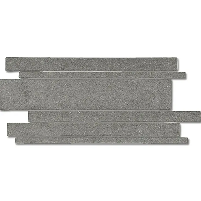 Futura by Palazzo Mosaikfliese Brick - 30 x 60 cm, Anthrazit, Matt