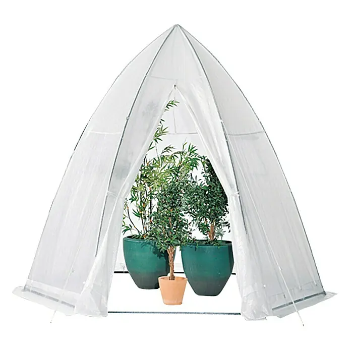 Winterschutzzelt - Ø x H: 3,2 x 2,8 m, Folienstärke: 150 g/m²