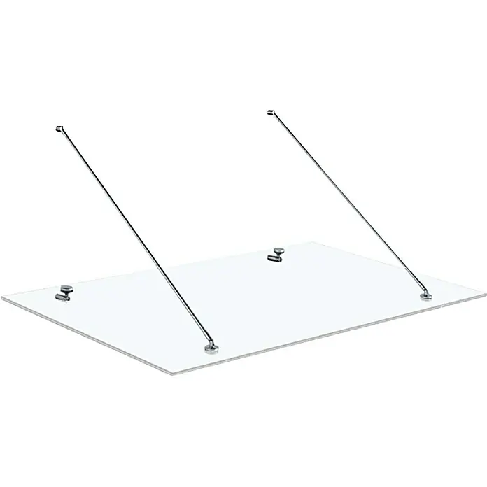 Solid Elements Pričvrsni dio za nadstrešnicu Pure Maxi 900 - Duljina: 1.018 mm, Promjer: 12 mm, Plemeniti čelik