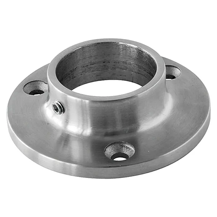 Flanschplatte - Rohrdurchmesser: 42,4 mm, 2 Stk. - Vorderansicht