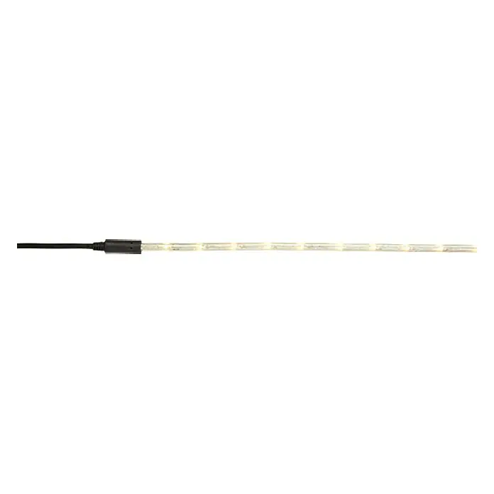 Globo LED-Lichtschlauch - 6 m, Warmweiß, IP44 - Ansicht von oben
