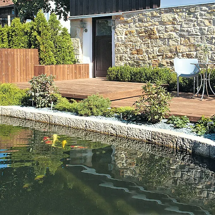 Daska za terasu - 300 x 14,5 x 2,8 cm, Tikovina - Živopisni prikaz
