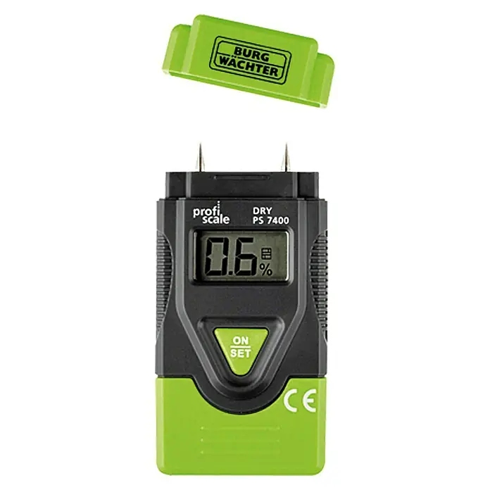 Burg-Wächter Vochtmeter Dry PS 7400 - Meetbereik: -10°C tot +50 °C omgevingstemperatuur