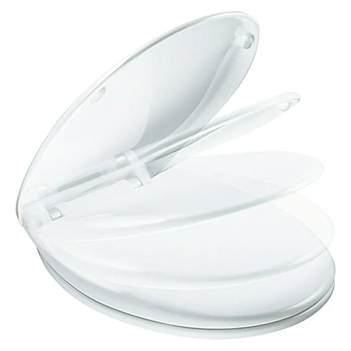 Poseidon WC-Sitz Florenz - Mit Absenkautomatik, Duroplast, Weiß