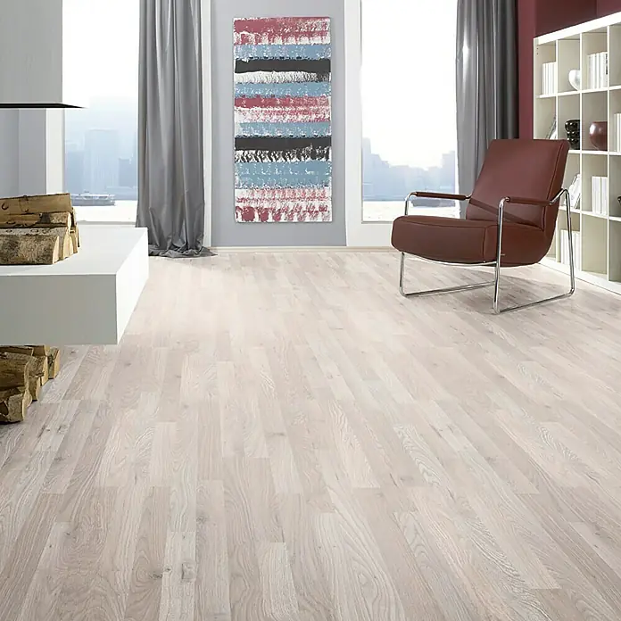 LOGOCLIC Family Laminat Hrast Narvik - 1.285 x 192 x 7 mm, Brodski pod