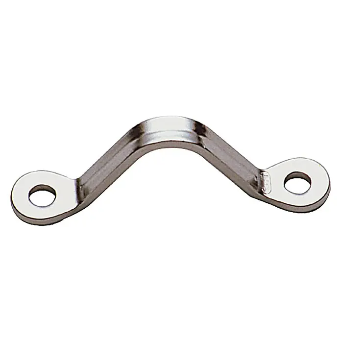Sprenger Kopfbügel - Schotklemme mit 3 - 6 mm Schotstärke, Edelstahl, 2 Stk. - Vorderansicht