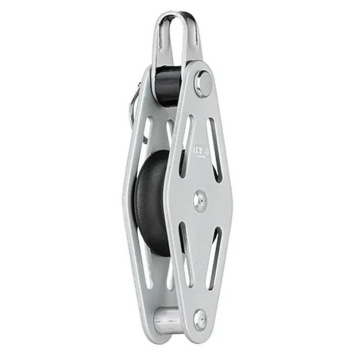 Sprenger Motón - 6 mm, Carga de rotura: 450 kg, Enganche de escota, Casquillo liso, 30 x 10 mm, Carga de trabajo: 112 kg - Vista de perfil izquierdo