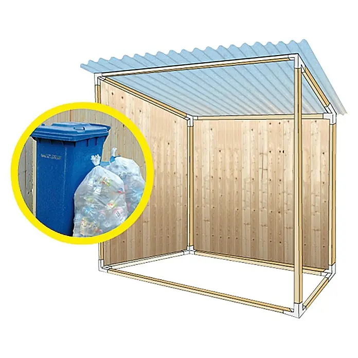 Holzverbinder-Set - Stahl, Verzinkt, 8 Stk.