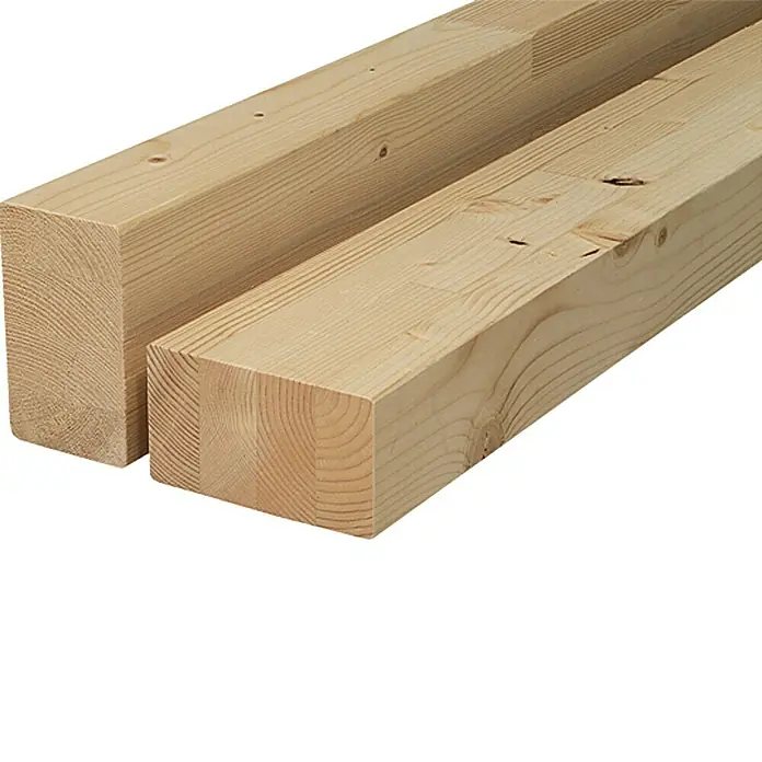 Leimbinder Si - Fichte, Max. Zuschnittsmaß: 6 m, Breite: 10 cm, Stärke: 20 cm, Gehobelt - Vorderansicht