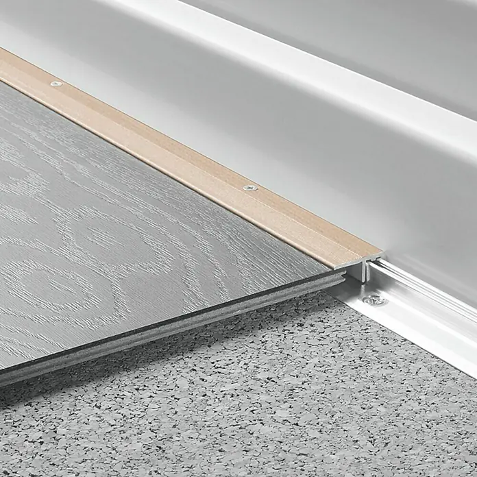 Küberit Afsluitprofiel - 0,9 m x 22 mm, Montagemethode: Schroeven