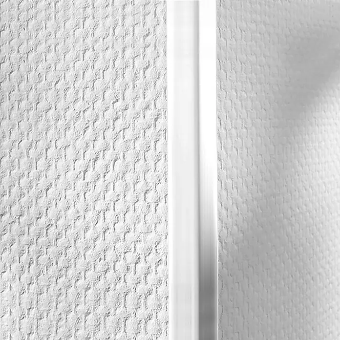 LOGOCLIC Rubna lajsna Bijela - 2,75 m x 10 mm x 10 mm - Živopisni prikaz