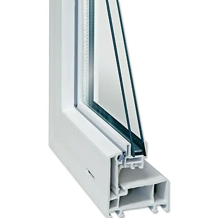 Solid Elements Kippfenster Q59 - 80 x 50 cm, Kunststoff, Weiß
