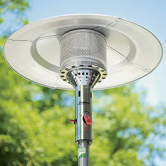 Enders Estufa de exterior Elegance - Potencia calorífica: 3,5 kW - 8 kW, Altura: 218 cm