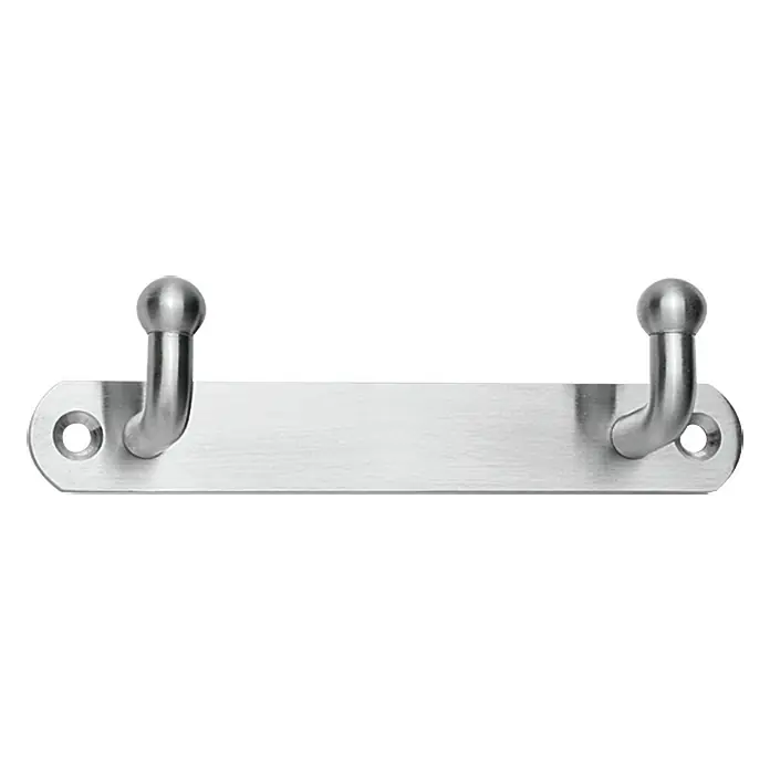 Portaferm Garderobenleiste - Ausstattung: 2 Haken, Einzelhaken, Breite: 13 cm