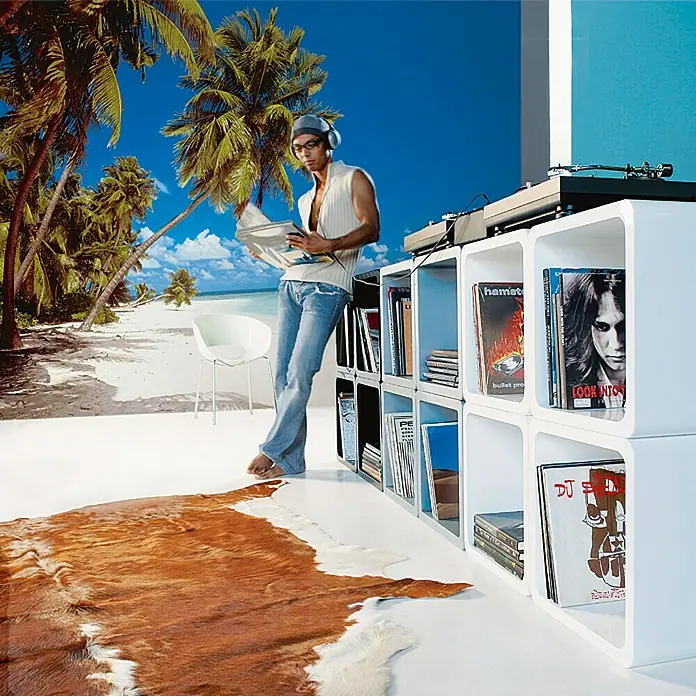 Komar Fototapete Malediven - 8 -tlg., B x H: 388 x 270 cm, Papier - Stimmungsaufnahme
