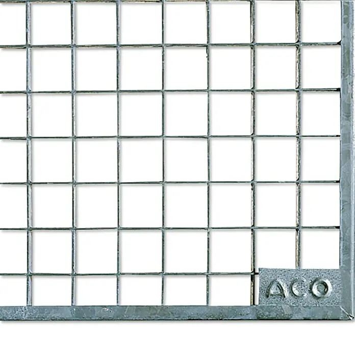 ACO Therm Lichtschachtrost - 84 x 40 cm, Stahl verzinkt