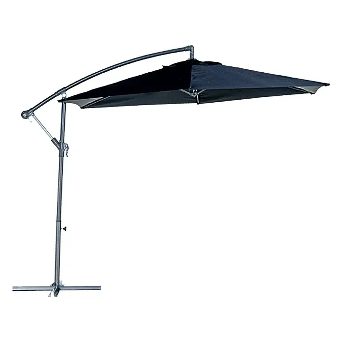 Sunfun Viseći suncobran Toscana - Antracit, Promjer: 300 cm