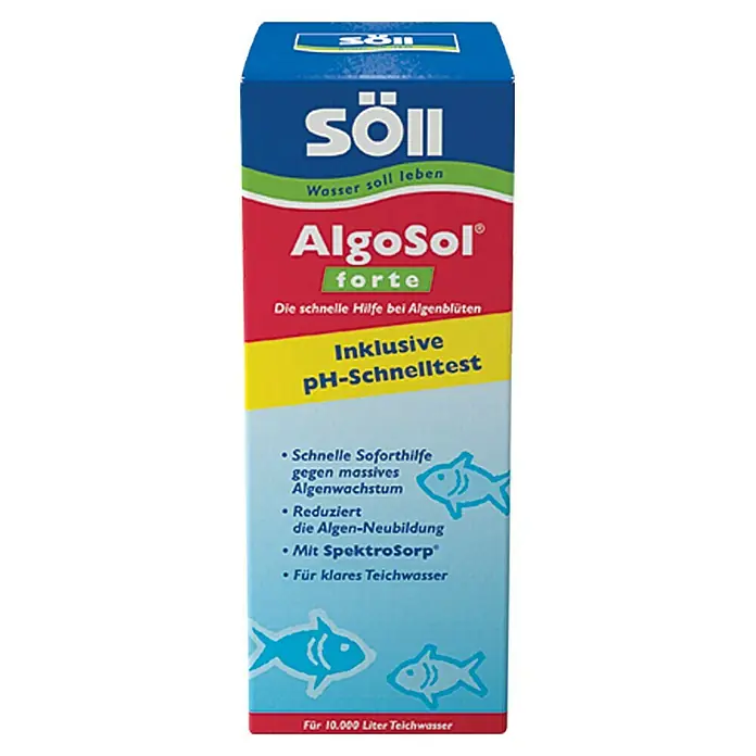 Söll Algenvernichter AlgoSol Forte - 500 ml - Vorderansicht