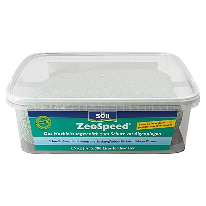 Söll Ammoniumentferner ZeoSpeed - 2,5 kg - Vorderansicht