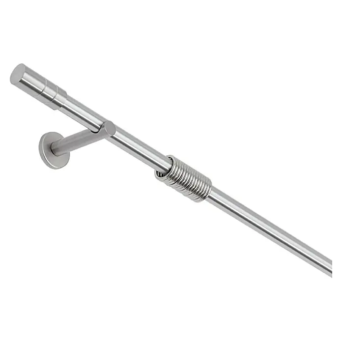 Stilgarnitur Zylinder - Länge: 160 cm, Edelstahloptik, Durchmesser: 20 mm