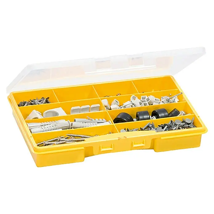 Lockweiler Kovčeg za sitni materijal Ordinus 2-10 - Broj pretinaca: 10, 275 x 180 x 41 mm - Pogled s lijeve strane