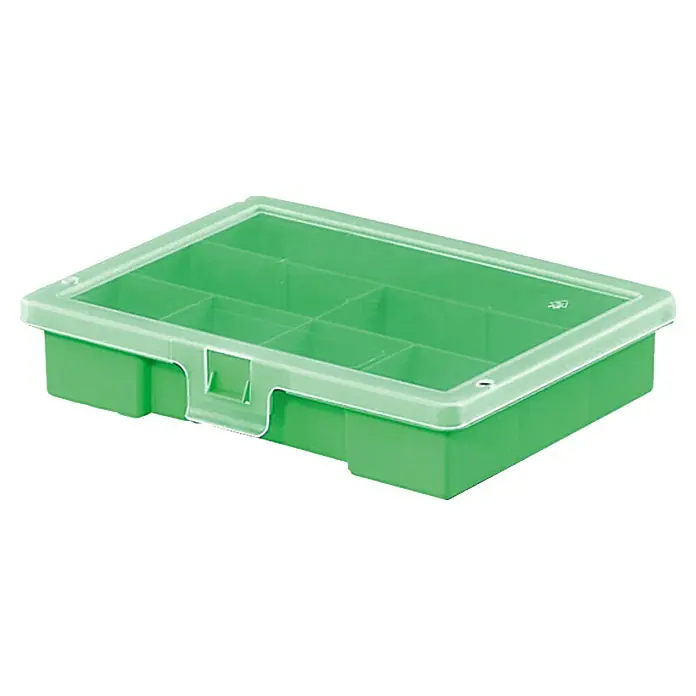 Lockweiler Kovčeg za sitni materijal Ordinus 1-4 - Broj pretinaca: 4, 180 x 150 x 36 mm - Pogled s lijeve strane
