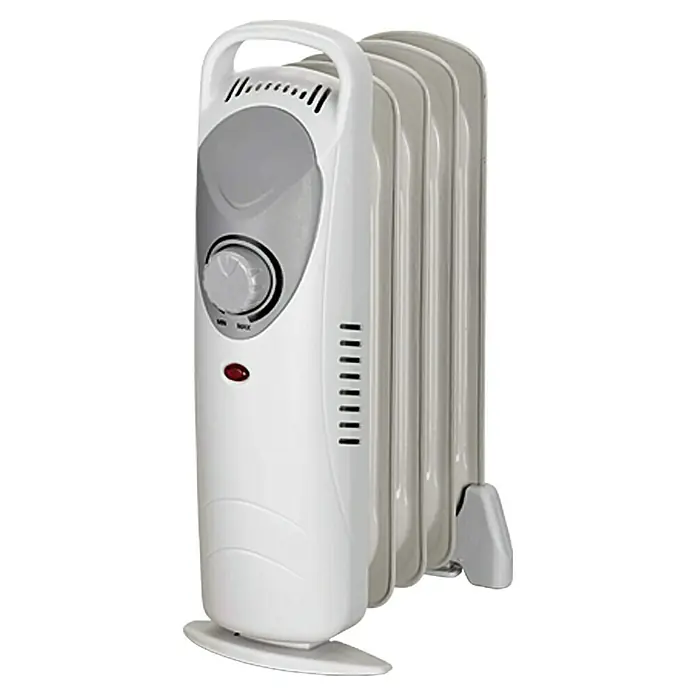 Voltomat HEATING Uljni radijator Mini - 600 W, Bijele boje, 24 x 14 x 38 cm