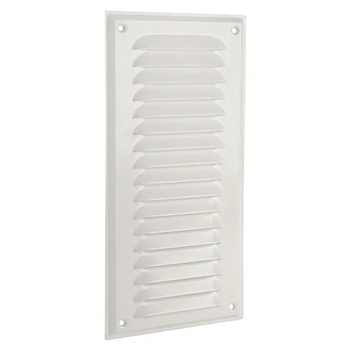 Air-Circle Metalna rešetka za ventilaciju - Aluminij, Š x V: 15 x 30 cm - Pogled s desne strane