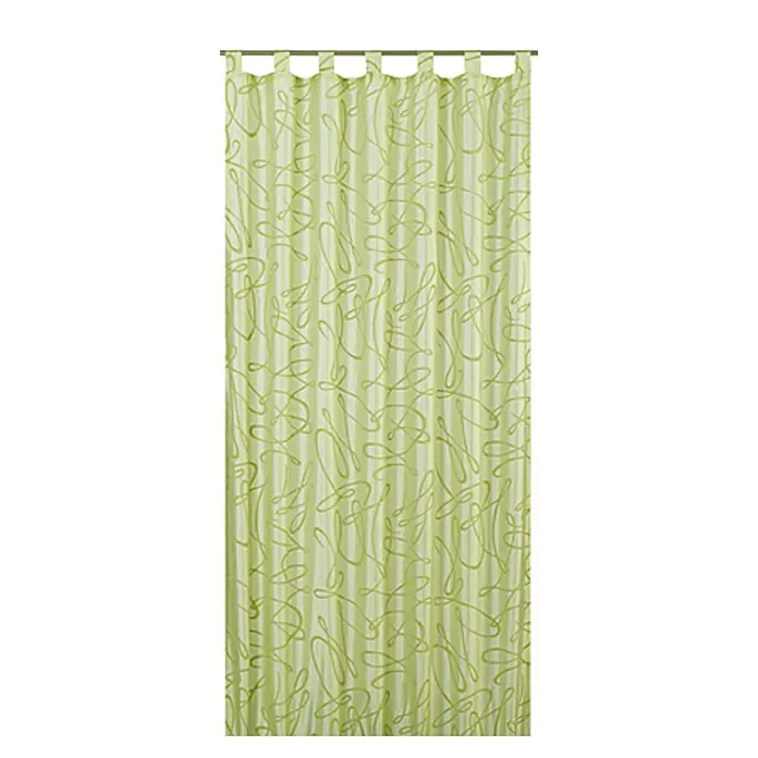 Elbersdrucke Schlaufenschal Free - 140 x 255 cm, 100 % Polyester, Grün - Vorderansicht