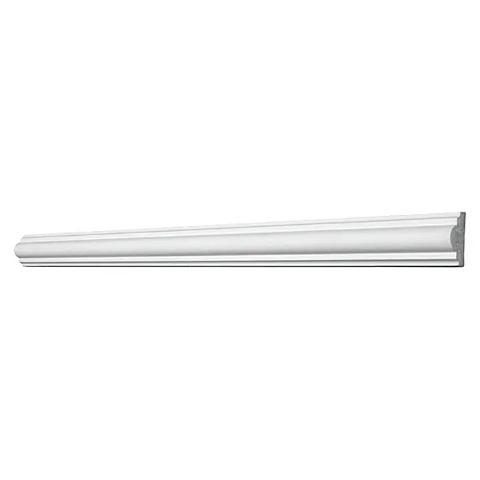 Decosa Moldura de poliestireno decorativa Michelle - 2 m x 20 mm x 40 mm, Poliestireno XPS