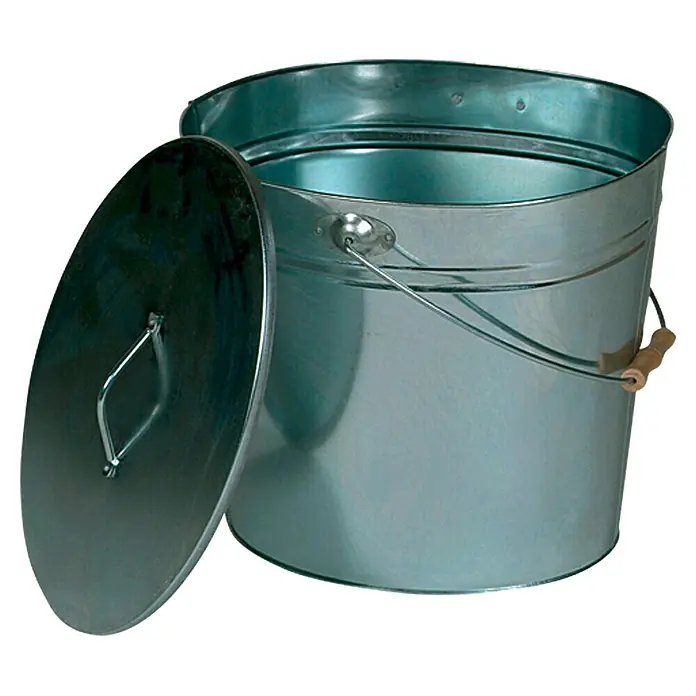 Lienbacher Ascheeimer - 15 l, Verzinkt