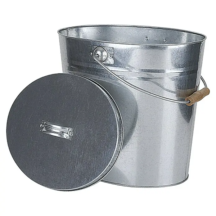 Lienbacher Ascheeimer - 24 l, Verzinkt