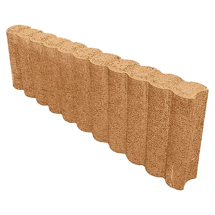 Rubna palisada - 50 x 6 x 15 cm, Mediteran, Beton