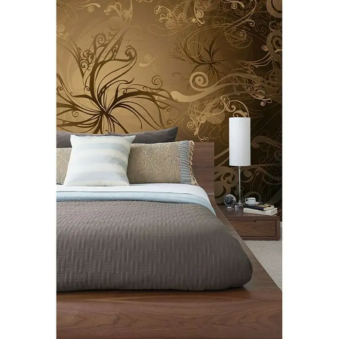 Komar Foto tapeta Gold - 8 -dij., Š x V: 368 x 254 cm, Papir - Živopisni prikaz