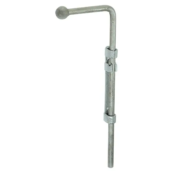 Pestillo de seguridad - 320 x 80 mm - Vista de perfil derecho