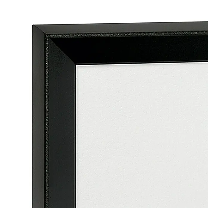 Nielsen Bilderrahmen Pixel - Schwarz, 40 x 50 cm, Aluminium - Detailaufnahme