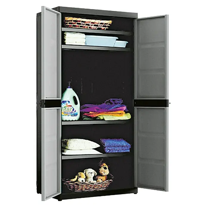 Regalux Systema Plastični ormar XL - D x Š x V: 54 x 89 x 182 cm, Nosivost: 25 kg/polica